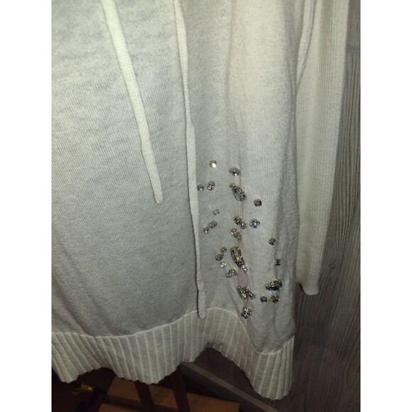 Victoria Secret Women's Sweater Dress Rhinestone Sparkle Cowl Neck Sz M - Picture 5 of 13